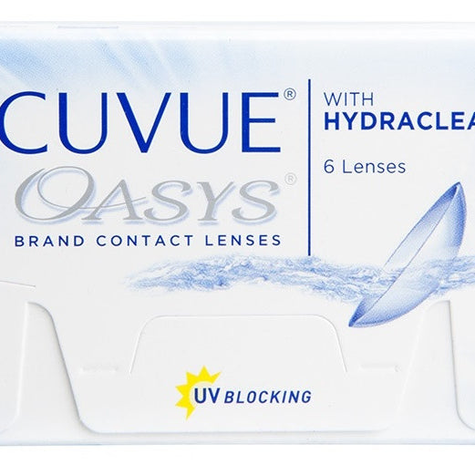 Caja de lentes de contacto Acuvue Oasys Hydraclear Plus 6 unidades